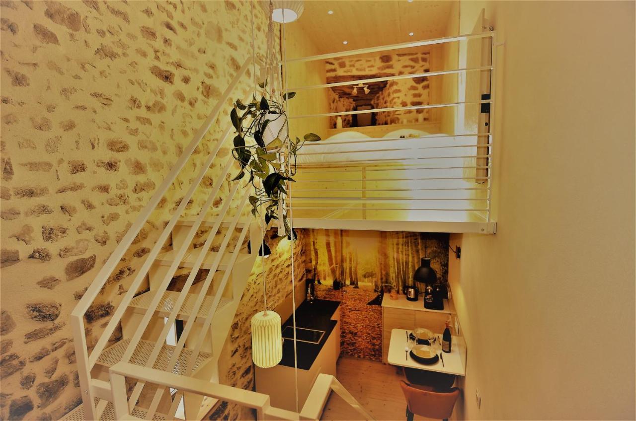 Au Vingtain - Appartement & Spa Atypique Brindas Exteriör bild